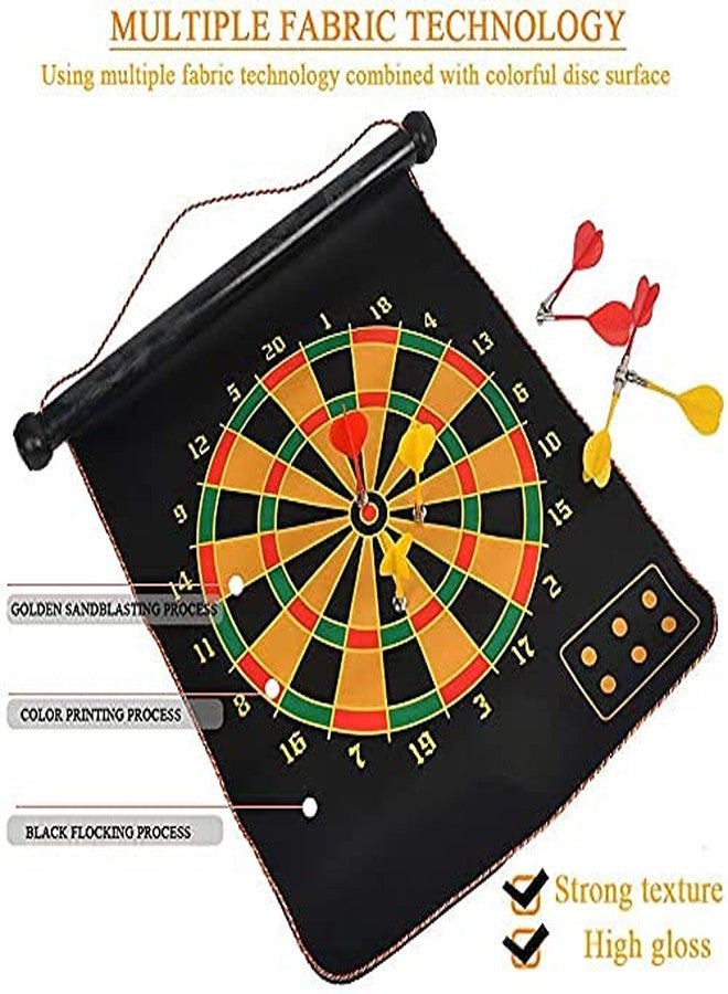 Ostin Foldable Magnetic Dart Board Aim Target and Strike Double-Sided Changeable Target Game, Magnetic Dart Board Game for Kids, Double Sided Foldable Dart Board Game - Image 3